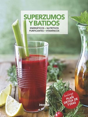 cover image of Superzumos y batidos